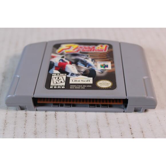 F1 Pole Position 64 N64 (Nintendo 64, 1997) Cartridge Only TESTED WORKING - Picture 7 of 8